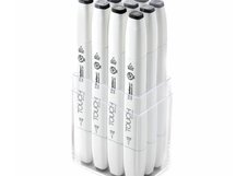 Набор маркеров ShinHan TOUCH BRUSH Cool Grey 12цв. холодные серые тона