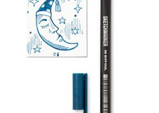 Ручка капиллярная SKETCHMARKER Artist fine pen 08 Синий темный