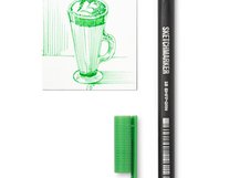 Ручка капиллярная SKETCHMARKER Artist fine pen 15 Зеленый