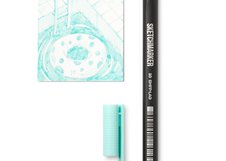Ручка капиллярная SKETCHMARKER Artist fine pen 10 Голубая лагуна