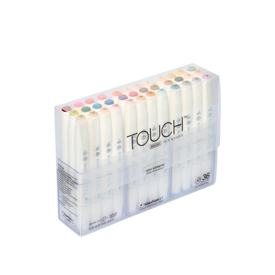 Набор маркеров  TOUCH BRUSH 36цв.