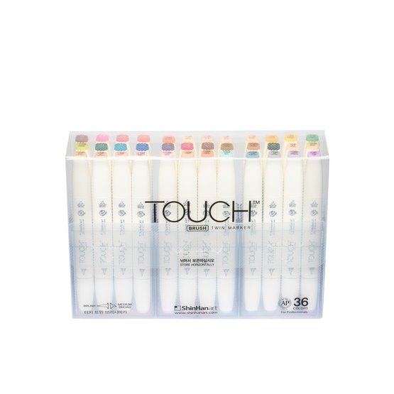 Набор маркеров  TOUCH BRUSH 36цв.