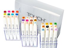 Набор маркеров  TOUCH BRUSH 36цв.