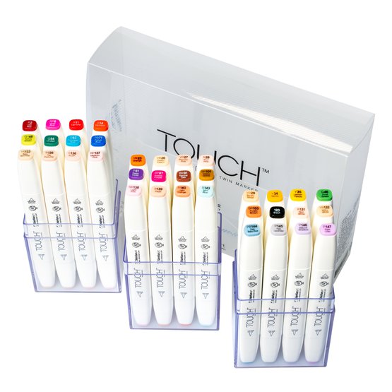 Набор маркеров  TOUCH BRUSH 36цв.