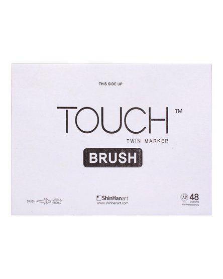 Набор маркеров  TOUCH BRUSH 48цв.