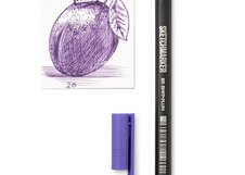 Ручка капиллярная SKETCHMARKER Artist fine pen 20 Сливовый