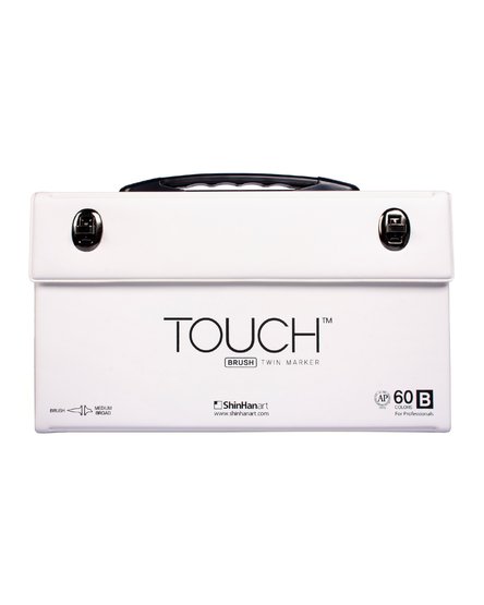 Набор маркеров  TOUCH BRUSH Set "В" 60цв.