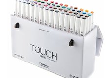 Набор маркеров  TOUCH BRUSH Set "В" 60цв.