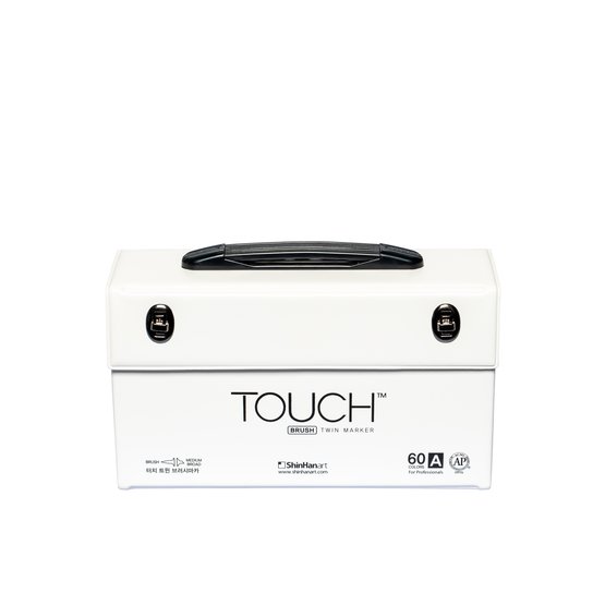 Набор маркеров  TOUCH BRUSH Set "A"  60цв.