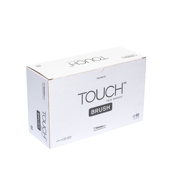 Набор маркеров  TOUCH BRUSH Set "A"  60цв.
