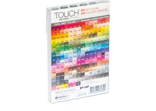 Набор маркеров  TOUCH BRUSH  Cool Grey 6цв. серые холодные тона