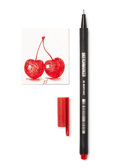 Ручка капиллярная SKETCHMARKER Artist fine pen 11 Красный