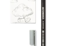 Ручка капиллярная SKETCHMARKER Artist fine pen 04 Серый простой