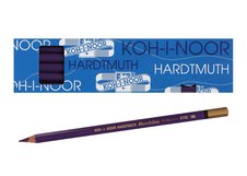 Карандаш акварельный художественный Mondeluz "KOH-I-NOOR" 3720/182, 12 шт/уп, фиолетовый тёмный