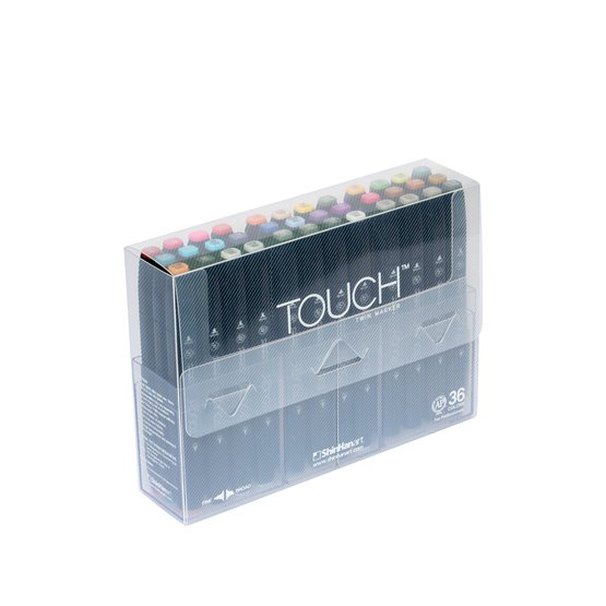 Набор маркеров ShinHan TOUCH TWIN 36цв.