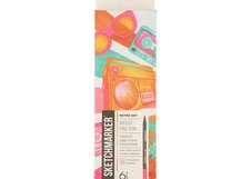 Набор цветных линеров Sketchmarker Artist Fine Pen Retro 6 цветов в картонной упаковке