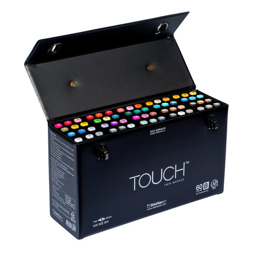 Набор маркеров  TOUCH TWIN Set "B" 60цв. B