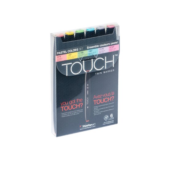 Набор маркеров  TOUCH TWIN Main Colors  6цв. основные цвета