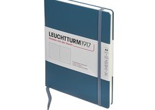 Блокнот Leuchtturm1917 Classic A5 (14.5x21см.) 80г/м2 - 251 стр. в точку, твердая обложка, цвет: синий камень
