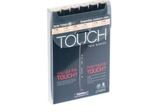 Набор маркеров  TOUCH TWIN Skin Tones "A"  6цв. телесные тона