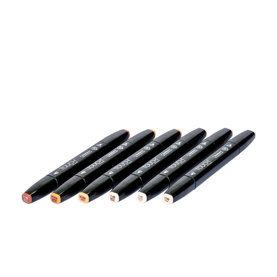 Набор маркеров  TOUCH TWIN Skin Tones "B"  6цв. телесные цвета