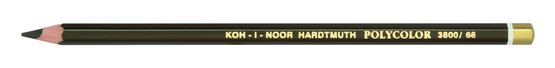 Карандаш художественный цветной Polycolor "KOH-I-NOOR" 3800, 12 шт/уп, умбра жженая