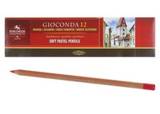 Карандаш пастельный художественный Gioconda "KOH-I-NOOR" 8820/5 12шт/уп, кармин красный