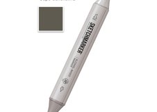 Маркер для скетчинга спиртовой Sketchmarker Classic GG2 Серо-зеленый 2