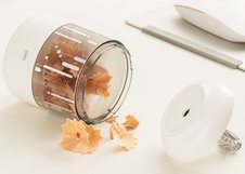 Электрическая точилка Deli, стальное лезвие, φ6.9-8 мм, белая