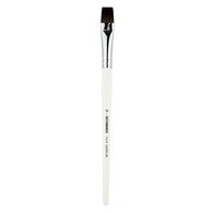 Кисть для акварели Sketchmarker 112 белка имитация плоская ручка короткая №14