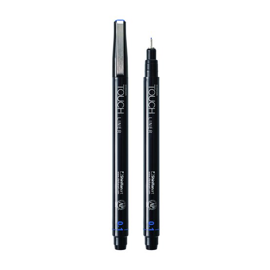 Ручка капиллярная ShinHan TOUCH Liner 0,1мм синий кобальт
