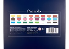 Набор акварельных карандашей Finenolo 24 цвета в металлическом пенале