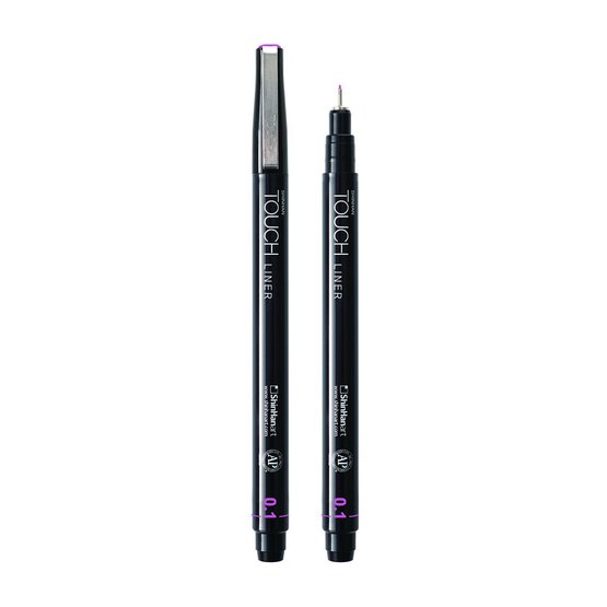 Ручка капиллярная ShinHan TOUCH Liner 0,1мм розовый