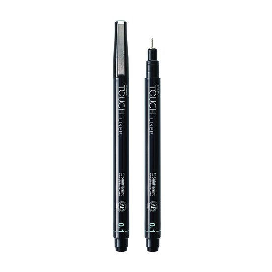Ручка капиллярная  TOUCH Liner 0,1мм серый холодный