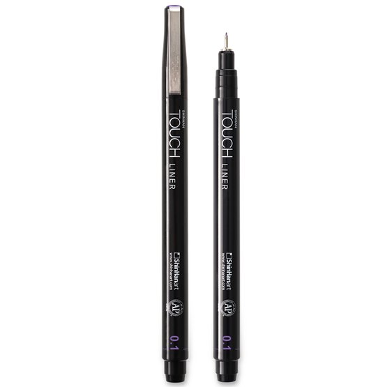 Ручка капиллярная ShinHan TOUCH Liner 0,1мм пурпурный
