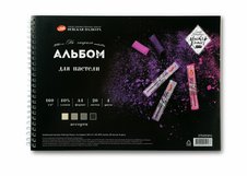 Высококачественная бумага для пастели которая станет идеальным выбором для художников и любителей искусства. Формат альбомов А4 обеспечивают удобство в работе, а плотность 160 г/м² и содержание 40% хлопка придают бумаге особую прочность и текстуру. Эта бумага не содержит кислот и производится из це…