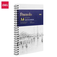 Альбом для графики Finenolo 160г/м2 A4 60л спираль по длинной стороне твердая обложка