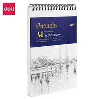 Альбом для графики Finenolo 160г/м2 A4 60л спираль по короткой стороне твердая обложка