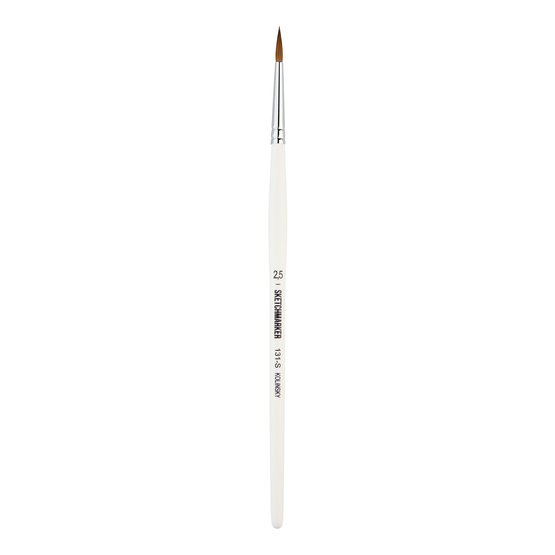 Кисть для акварели Sketchmarker 131 колонок круглая ручка короткая №2,5